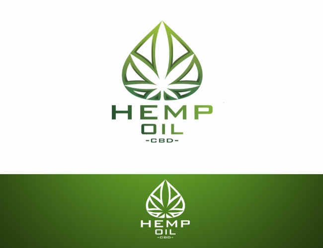 Projektowanie logo dla firm,  Logo dla marki Hemp Oil, logo firm - emilos